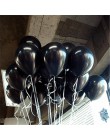 10 Uds. 10 pulgadas 2,2g globo de helio de látex negro decoraciones inflables para bodas niños bolas de aire Feliz cumpleaños fi