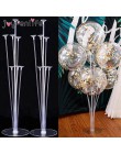 2set 14 tubos globo soporte globos columna confeti globo niños cumpleaños fiesta Baby Shower boda decoración suministros