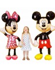 Gigante de 114cm globos Mickey Minnie fiesta de cumpleaños con dibujos animados decoraciones con helio globos para la fiesta de 
