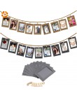 10 unids/set DIY marco de fotos Clip de madera papel imagen guirnalda para boda Baby Shower cumpleaños fiesta fotomatón accesori