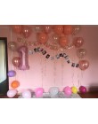 40 pulgadas número 1 Baby Shower Rosa oro plata Rosa negro digito helio globo 1 fiesta de cumpleaños Mickey decoración suministr