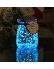 Tanque de peces de arena Noctilucent luminoso grava de acuario partículas fluorescentes decoración de fiesta DIY resplandor en l