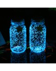 Tanque de peces de arena Noctilucent luminoso grava de acuario partículas fluorescentes decoración de fiesta DIY resplandor en l