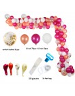 Kits de guirnaldas de arco de globo Cyuan soporte de columna de plástico caja de globos de látex Clips de cadena para la decorac