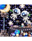 Espacio Exterior fiesta astronauta globos cohete lámina globos galaxia tema Fiesta chico niños cumpleaños fiesta decoración favo