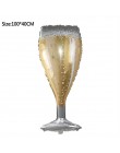 1 Uds. Globos de papel de aluminio para fiesta de aniversario de boda, botella de champán, copa de cerveza, globos de pastel de 
