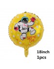 Espacio Exterior fiesta astronauta globos cohete lámina globos galaxia tema Fiesta chico niños cumpleaños fiesta decoración favo