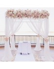 48/72cm 10 metros pura cristal Organza rollo de tul para la boda bricolaje decoración arcos silla fajas fiesta Favor suministros
