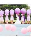 1 Uds. 36 pulgadas 90cm grandes globos de látex ovalados grandes decoración de fiesta de boda aniversaire bautizo Mariage luminu