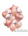 1 Juego de globos confetti metalizado de 12/18 pulgadas Feliz cumpleaños fiesta helio globos Decoraciones boda Festival Balon su