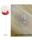 2 juegos de globos de cumpleaños para adultos y niños con soporte Flexible en forma de corazón soporte de globos de boda columna