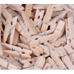 50 unids/lote Mini Clips de madera Clips de tela para manualidades de papel fotográfico fotos papeles ropa clavijas decoración d