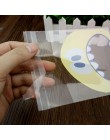 50 Uds. De dibujos animados lindos Galleta de monstruo y caramelo auto-adhesivo plástico bolsas para galletas o Snacks hornear p
