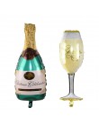Vino whisky botella de champán copa de aluminio globos San Valentín decoraciones para boda globo de aire 30 suministros de decor