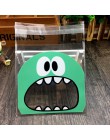 50 Uds. De dibujos animados lindos Galleta de monstruo y caramelo auto-adhesivo plástico bolsas para galletas o Snacks hornear p