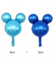 GIHOO 5/10 Uds Mini Mickey cabeza de aluminio globos Minnie Mickey juguetes 30x45cm globo de dibujos animados para fiesta de cum