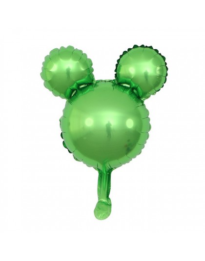 GIHOO 5/10 Uds Mini Mickey cabeza de aluminio globos Minnie Mickey juguetes 30x45cm globo de dibujos animados para fiesta de cum