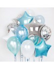 11 Uds. 12 pulgadas globos de confeti de plata dorada 18 pulgadas de papel de aluminio globos de estrellas decoración de boda gl