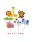 Juego de globos de animales de la selva decoración de fiesta de cumpleaños para niños, zoológico, Safari, globos de animales, de