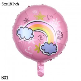 1 pieza Arco Iris sonrisa sol nube lámina globos para niños cumpleaños fiesta de verano Baby Shower decoración helio globos sumi