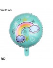 1 pieza Arco Iris sonrisa sol nube lámina globos para niños cumpleaños fiesta de verano Baby Shower decoración helio globos sumi