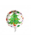 Globo de árbol de Navidad Globos de papel de aluminio Globos de Navidad decoraciones de fiesta de Navidad caja de regalo bola Añ