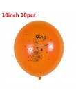 6 uds 86*60cm Bing Bunny globo de la hoja de conejo de dibujos animados globos 30 pulgadas número bebé 1 2 3 4 5th decoración fi