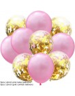 10 unids/lote 12 pulgadas confeti globos de aire Feliz cumpleaños fiesta globo de helio decoraciones boda suministros de fiesta 