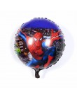 10 piunids/lote globos superhéroes de 18 pulgadas Spiderman Batman globo de papel de aluminio niños suministros de fiesta de cum