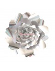 Flores artificiales pompones de papel flor falsa DIY Baby Shower 1 er cumpleaños fiesta de boda decoración de fondo herramientas