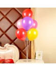 7 tubos soporte de globos soporte de columna plástico transparente varilla para Globo fiesta de cumpleaños decoración niños adul