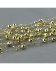 5m DIY guirnalda perlas artificiales cadena decoración de la boda Mesa centros de mesa suministros novia ramo accesorios para el
