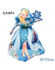 92*55cm grande Bella Aurora Cenicienta nieve blanca Elsa sirena princesa globos de papel de aluminio bebé cumpleaños decoración 