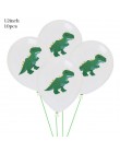 Decoración de fiesta de la selva globos de dinosaurio papel Feliz cumpleaños guirnalda fiesta de bienvenida para el futuro bebé 