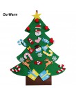 Regalos de Navidad de fieltro para niños, juguetes para niños, adornos artificiales para colgar en la pared, adornos de Navidad 