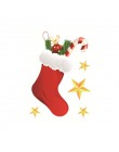 Adhesivo de ventana navideño Santa Claus/muñeco de nieve/ALCE Etiqueta de cristal Navidad adornos navideños para el hogar Natal 