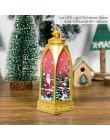 QIFU Santa Claus muñeco de nieve luz Feliz Navidad decoración para el hogar 2019 Navidad adornos para árbol Navidad Noel regalo 