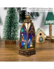 QIFU Santa Claus muñeco de nieve luz Feliz Navidad decoración para el hogar 2019 Navidad adornos para árbol Navidad Noel regalo 