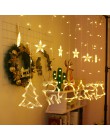 Cortina Hada cadena luz LED Navidad decoraciones para el hogar guirnalda Navidad luz Navidad árbol decoración 2019 Navidad ornam