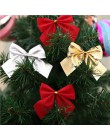 12 piezas bonito arco árbol de Navidad adornos Navidad colgante decoraciones de Navidad para el hogar Año Nuevo Navidad Kerst su