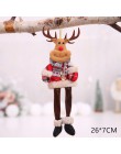 Año Nuevo 2020 lindas muñecas de Navidad Santa Claus/muñeco de nieve/ALCE Noel árbol de Navidad decoración para el hogar Navidad
