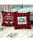 Fundas de almohada de Navidad decoración Feliz Navidad para el hogar regalos de Navidad 2019 decoración de Navidad Feliz Año Nue