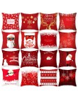 Fundas de almohada de Navidad decoración Feliz Navidad para el hogar regalos de Navidad 2019 decoración de Navidad Feliz Año Nue