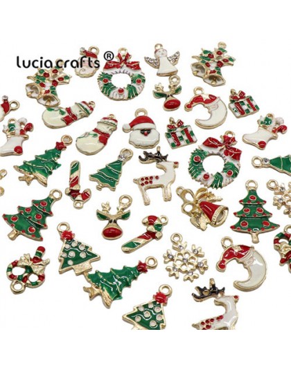 13 Uds./19 Uds. Creativos adornos colgantes de Navidad DIY artesanías de Metal árbol de Navidad decoraciones bodas fiestas niños