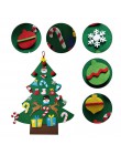 Fieltro árbol de Navidad colgante de navidad niños DIY Mass personalización al por mayor (95X70 CM)  SW