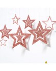 7 unids/lote Twinkle Star papel colgante guirnalda adornos decoraciones de Navidad para el hogar Año Nuevo 2020 natal Noel decor