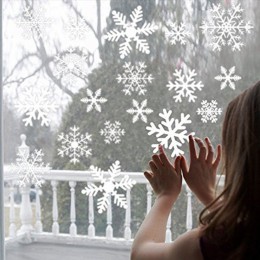 Paquete de 1 juego adornos navideños para el hogar pegatina de copo de nieve Feliz Navidad adornos colgante para decoración de v