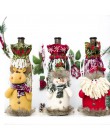 Noel 2019 nueva funda navideña para botella de vino Santa Claus Navidad adornos navideños para el hogar Natal cena decoración re
