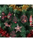 Our warm 24 Uds Magic Color Scratch Card árbol de Navidad adornos papel artístico de rascar tarjetas para colorear Scraping niño