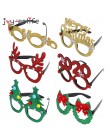 Feliz adornos navideños para el hogar 2020 guirnalda de adornos Año Nuevo Noel gafas de Navidad decoración de puerta de Navidad 